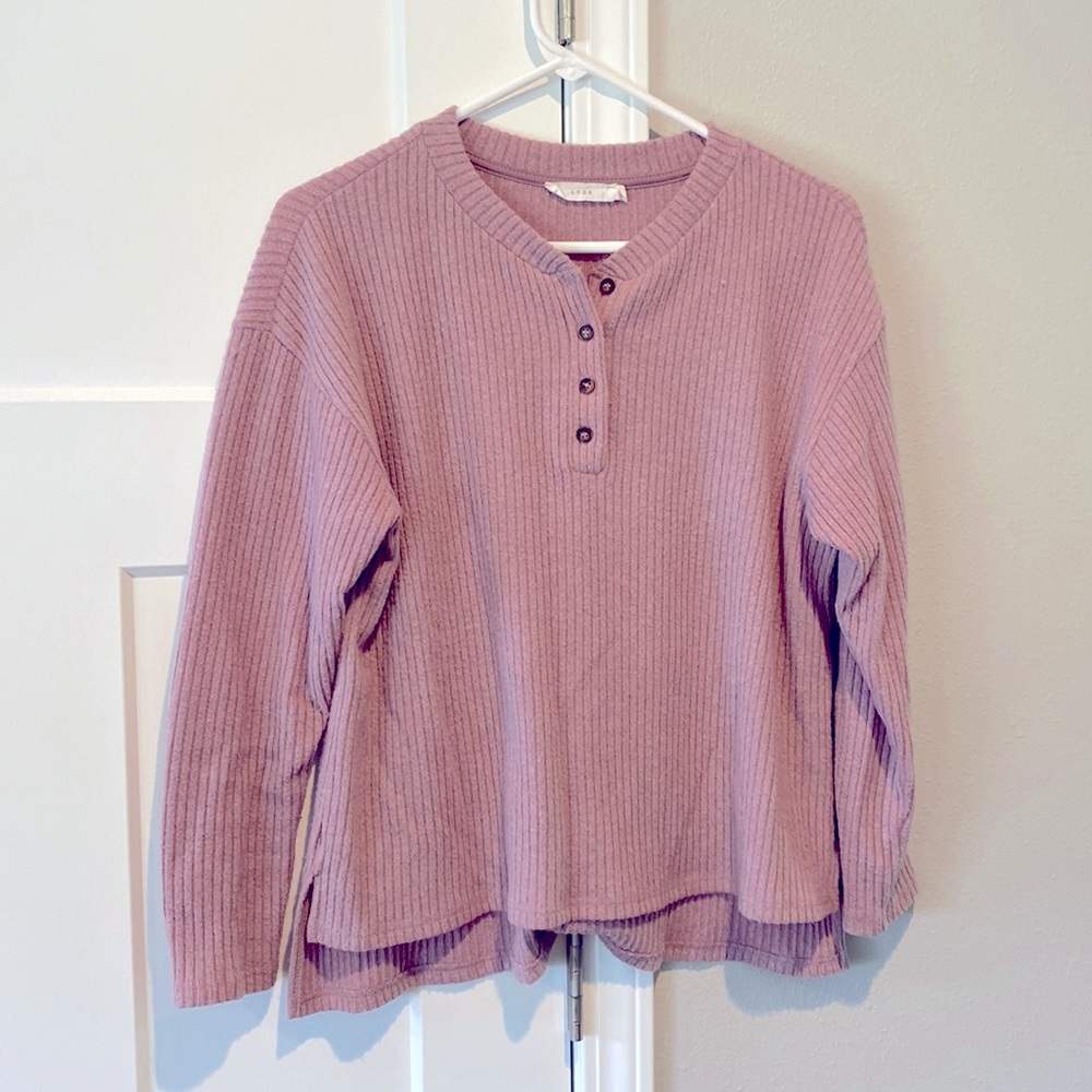 Pink Henley